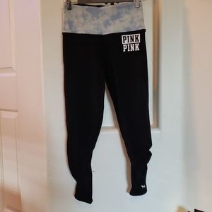 Victorias secret pink leggings small